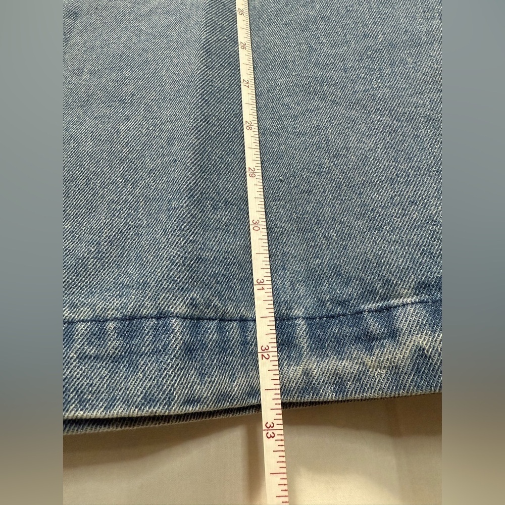 So Me Blue Denim Button-Front Midi Skirt 0113 - Picture 5 of 10